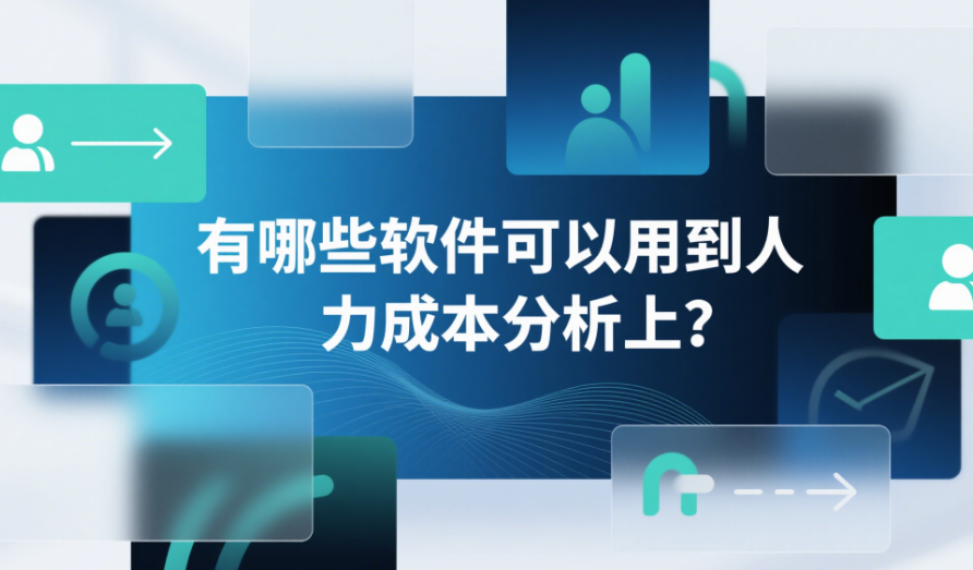 有哪些軟件可以用到人力成本分析上
